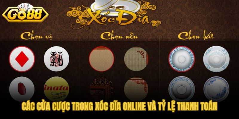 Các cửa cược xóc đĩa chẵn lẻ và tỷ lệ thanh toán từng loại