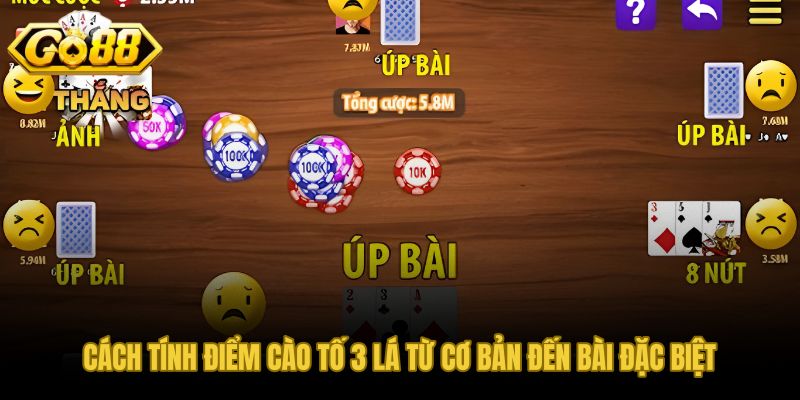 Cào tố 3 lá và cách đọc điểm hàng đơn vị chuẩn xác