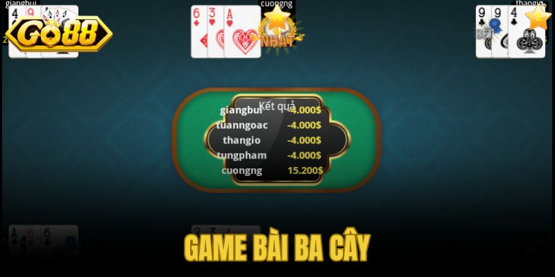 game bài ba cây