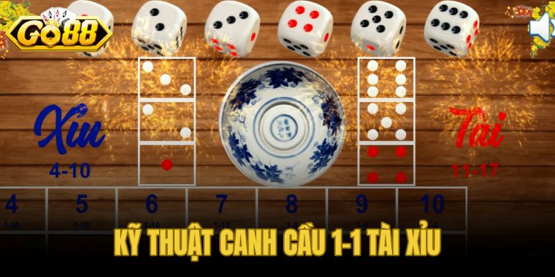Kỹ thuật canh cầu 1-1 tài xỉu